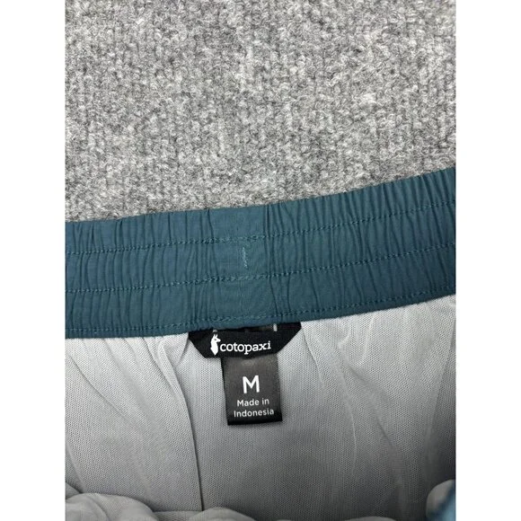 Cotopaxi Shorts Mens Medium Teal Blue Swim Trunks Mesh Liner Elastic Waist Sport - Picture 2 of 7
